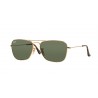 Ray-Ban Caravan Gold Crystal Dark Green