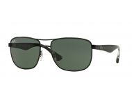 Ray-Ban RB3533 Black Plastic Gray Green