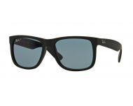 Ray-Ban Justin Matt Black Cristal Blue Mirror