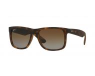 Ray-Ban Justin Dark Rubber Havana  Polar Brown Gradient  