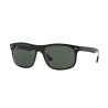 Ray-Ban RB4226 Top Matte Black On Trasparent Plastic Dark Green