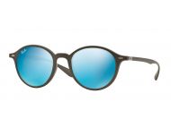 Ray Ban RB4237 Matte Dark Grey Crystal Grey Mirror Blue