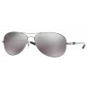 Ray-Ban RB8301 Gunmetal Crystal Polar Gray Mirror Silver Gray