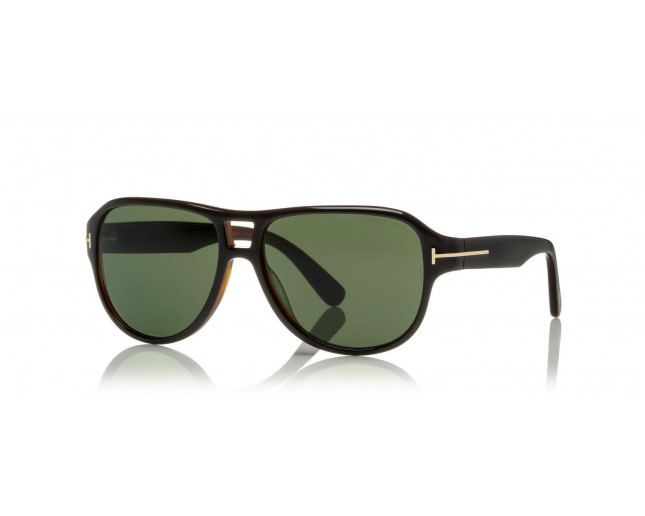 Tom Ford Dylan Black Havana Green