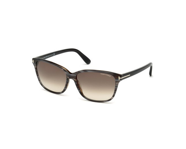 Tom Ford Dana Perl Grey Melange Brown Gradient Brown Lenses