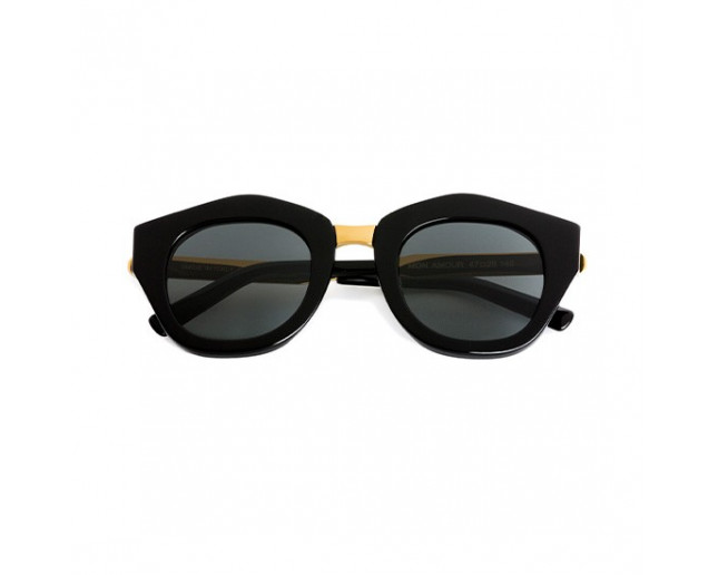 Mon Black/Smoke-Gold-Black - MA01A - Sunglasses - IceOptic