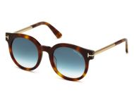 Tom Ford Janina Havana Blue Gradient Lens