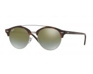 Ray-Ban RB4346 Shiny Red Havana Crystal Flash Gradient