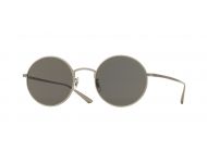 Oliver Peoples After Midnight Brushed Silver Crystal Grey