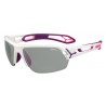 Cebe S'track M White Purple Vario Perfo AF + clear