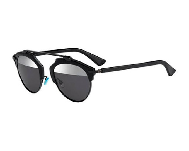 dior sunglasses silver mirror