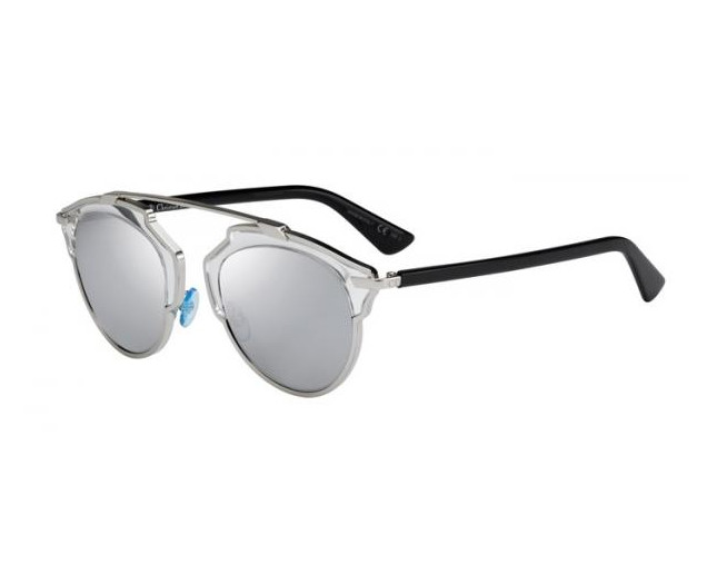 Dior So Real Crystal Silver Silver Mirror 217883 APP DC Sunglasses IceOptic