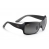 Maui Jim Seven Pools Noir Brillant Dégradé Gris Neutre