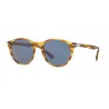 Persol 3154S Striped Brown Yellow- Crystal Blue