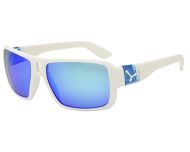 Cebe L.A.M Matt White Blue Cebe 1500 Grey With Blue Flash Mirror 