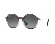 Ray-Ban Youngster Violet Shot On Black Plastic Grey Gradient Dark Grey