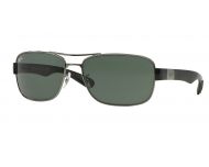 Ray Ban 3522 Gunmetal Green RB3522 004 71 Sunglasses IceOptic