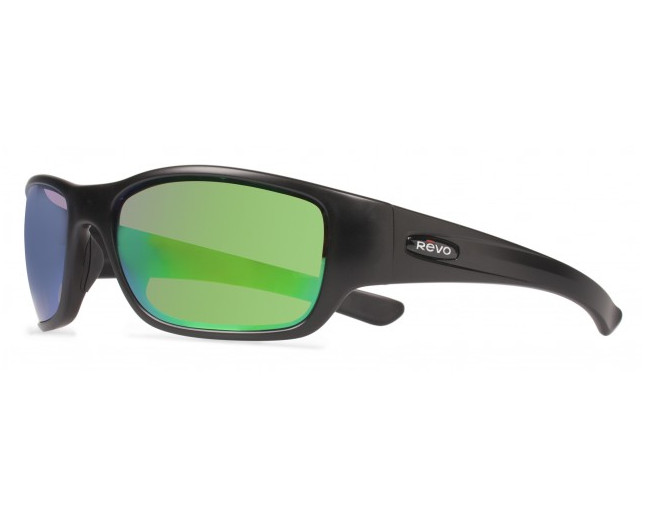 Revo Heading Matte Black Green Water Serilium Polarized