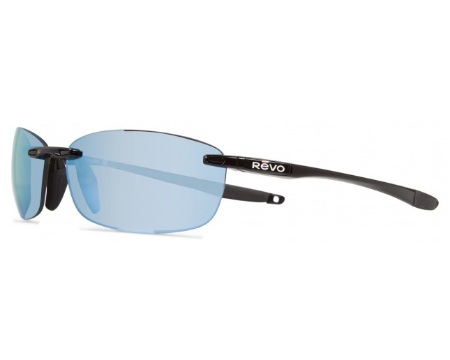 Revo Descend E Black Blue Water Serilium Polarized