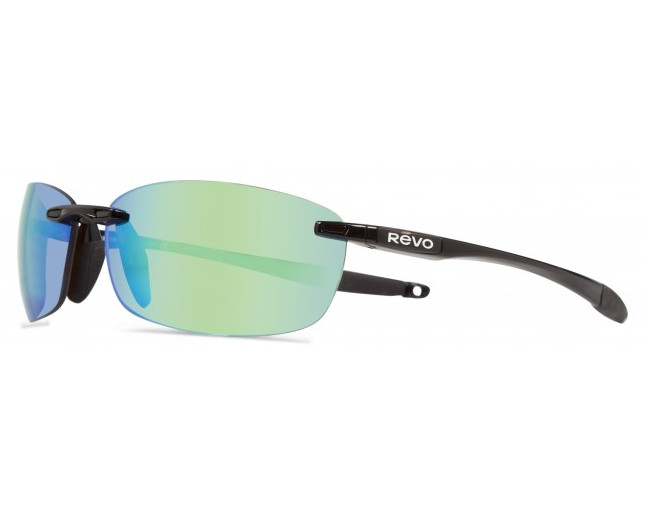 Revo Descend E Black Green Water Serilium Polarized