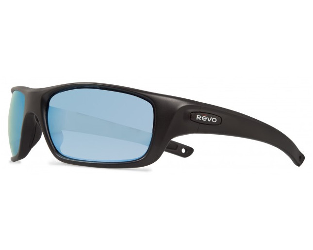 Revo Guide II Matte Black Blue Water Serilium Polarized