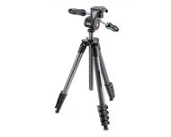 Manfrotto Trépied Compact Advanced Noir + Rotule 3D