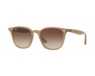 Ray-Ban RB4258 Shiny Opal Beige Brown Gradient 