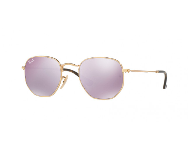 Ray-Ban RB3548N Gold Pink Gold Mirror