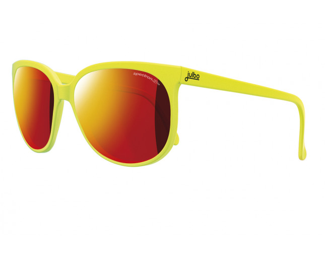 Julbo Megeve Jaune Fluo Mat Spectron 3 Flash Rouge J4691115 ICE Sunglasses IceOptic