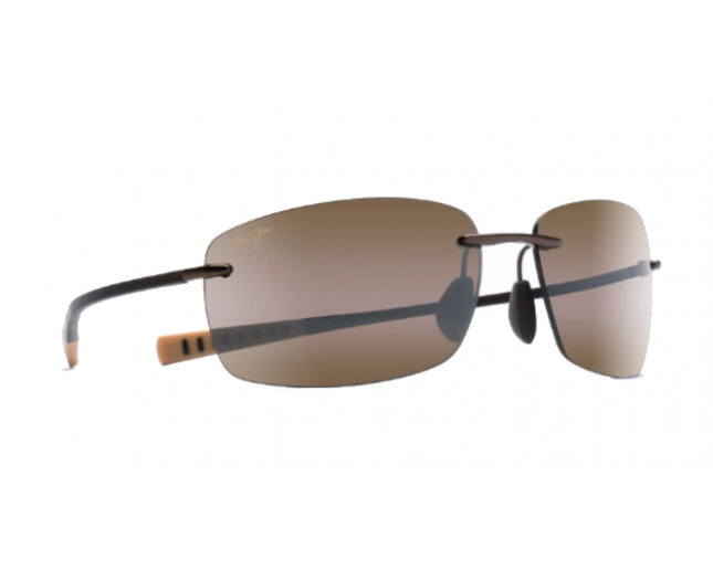 Maui Jim lunette de soleil Kumu Cuivre Brillant HCL Bronze Polaris e H724 23 Lunettes de soleil IceOptic
