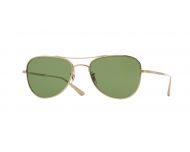 Oliver Peoples Executive Suite Gold Crystal Green