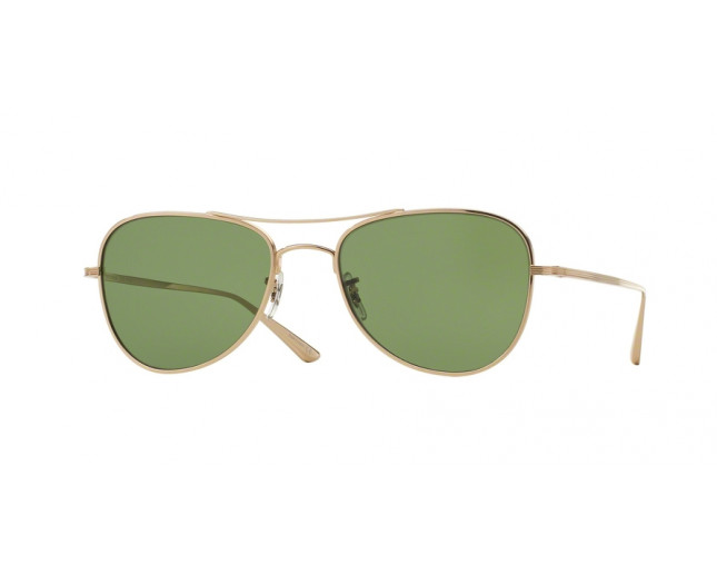 Oliver Peoples Executive Suite Gold Crystal Green