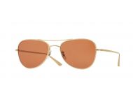 Oliver Peoples Executive Suite Gold Crystal Green
