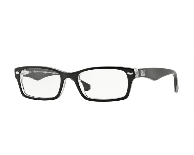 Ray-Ban RX5206 Top Black On Transparent