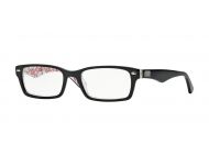 Ray-Ban RX5206 Top Black On Texture White