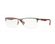 Ray-Ban RX6335 Matte Gunmetal Red