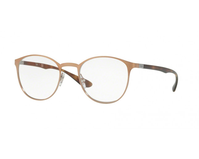 Ray-Ban RX6355 Brushed Light Brown 