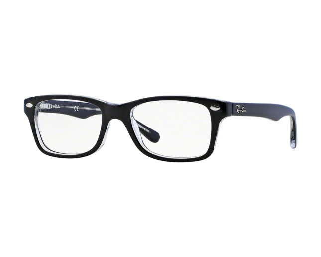 Ray-Ban Junior RY1531 Top Black On Transparent