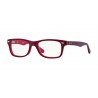Ray-Ban Junior RY1531 Top Red On Opalin Red