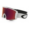 Oakley Line Mine Polished white- Prizm torch iridium