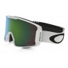 Oakley Line Mine Polished white- Prizm jade iridium