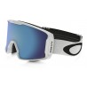 Oakley Line Mine Factory Pilot Collection Polished white- Prizm saphire iridium