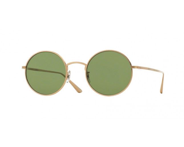Oliver Peoples After Midnight Brushed Silver Crystal Grey