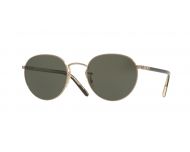 Oliver Peoples Hassett Brushed Gold Gey Polarized