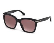 Tom Ford Amarra Shiny Black Grey Smoke 