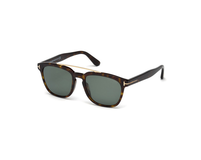 Tom Ford Holt Dark Tortoise Green Polarized