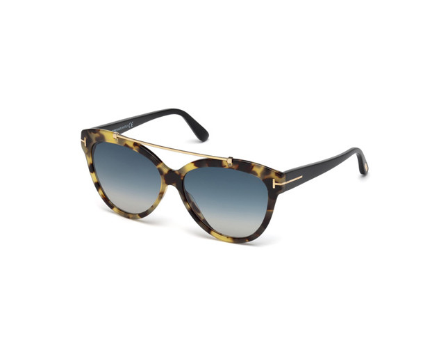 Tom Ford Livia Tortoise Blue Smoke