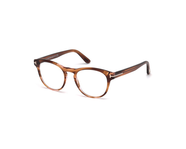 Tom Ford TF5426 Transparent Brown - TF5426 066 - Eyeglasses - IceOptic