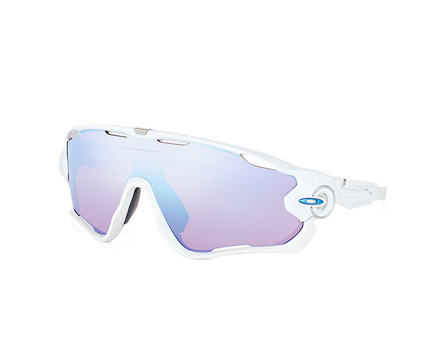 oakley jawbreaker polished white