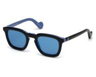 Moncler ML0006 Shinny Black Mirror Blue